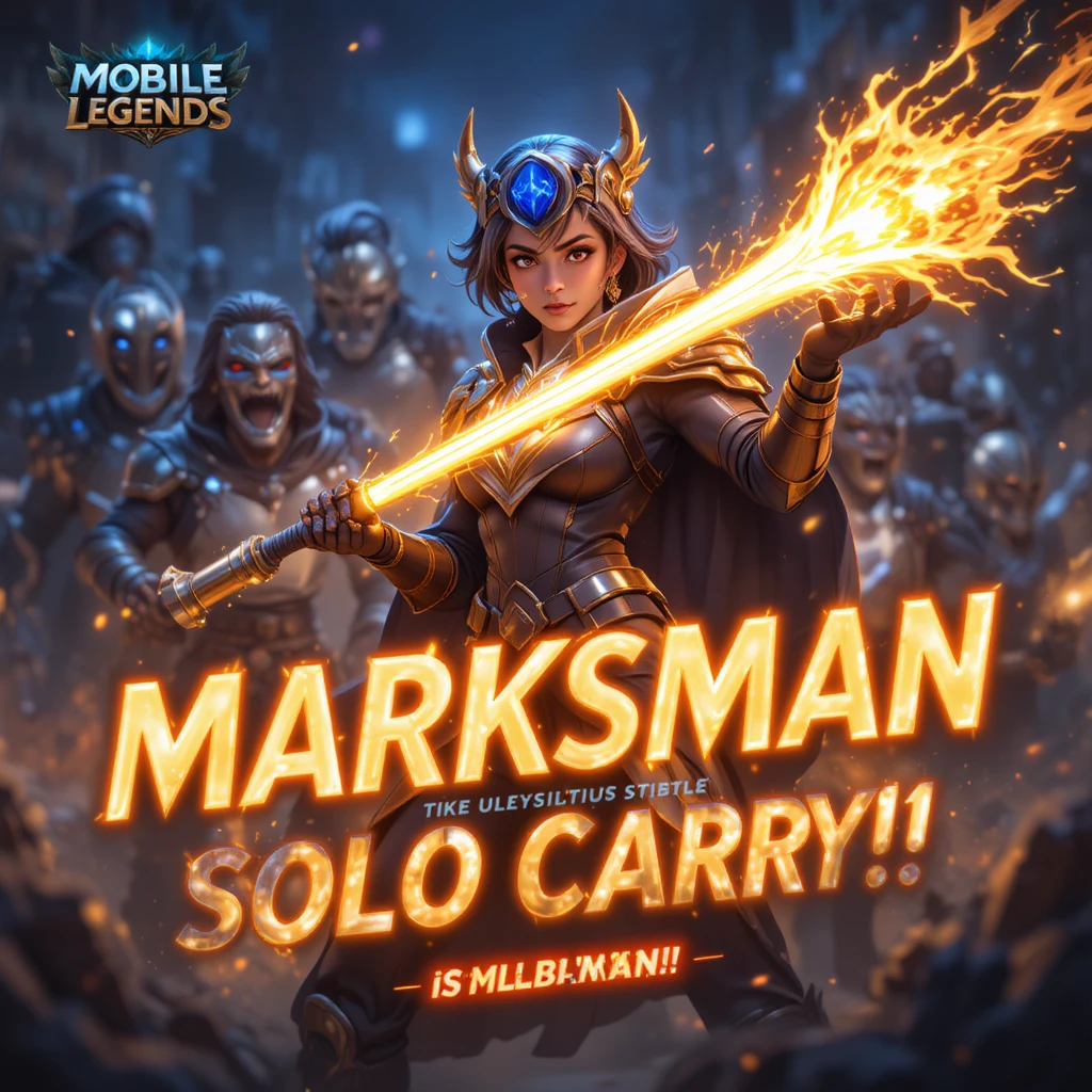 Hero Marksman yang Bisa Carry Tanpa Bantuan di Mobile Legends 2025!