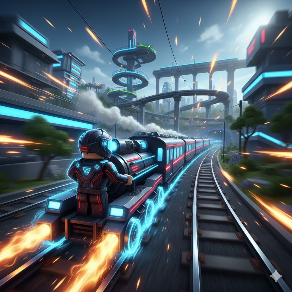 Build Train Tercepat Roblox: Dominasi Map Kereta!