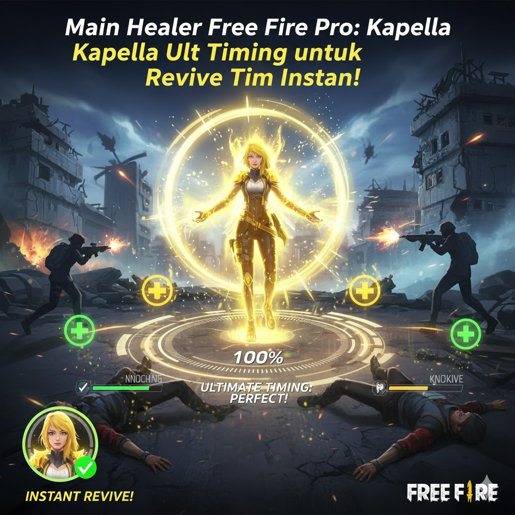 Main Healer Free Fire Pro: Kapella Ult Timing untuk Revive Tim Instan!