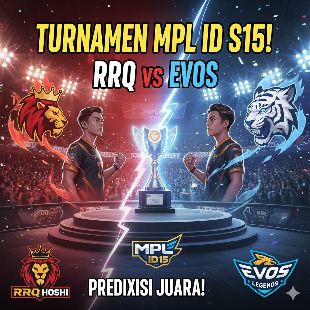 Turnamen MPL ID S15: RRQ vs EVOS Prediksi Juara – RRQ Hoshi Tak Terkalahkan!