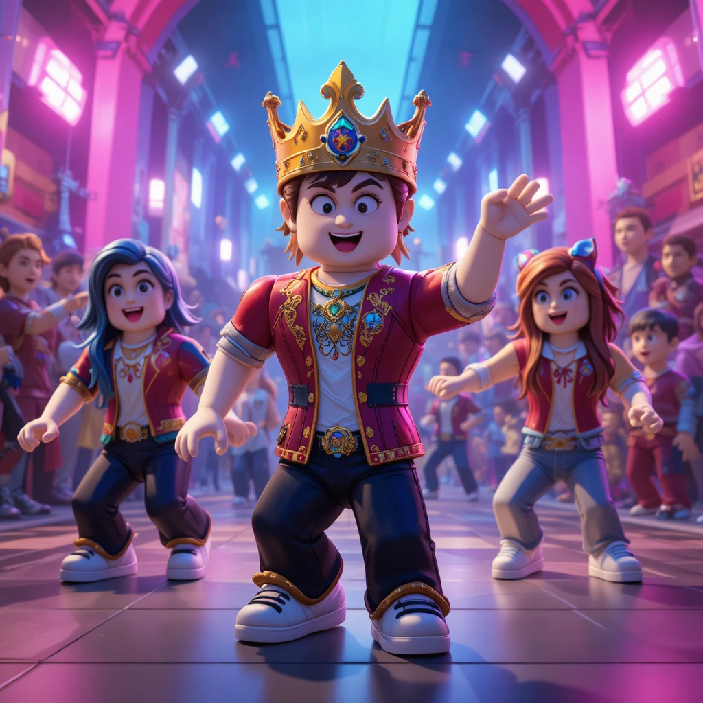 MeepCity Dance Battle: Jadi King TikTok Roblox!