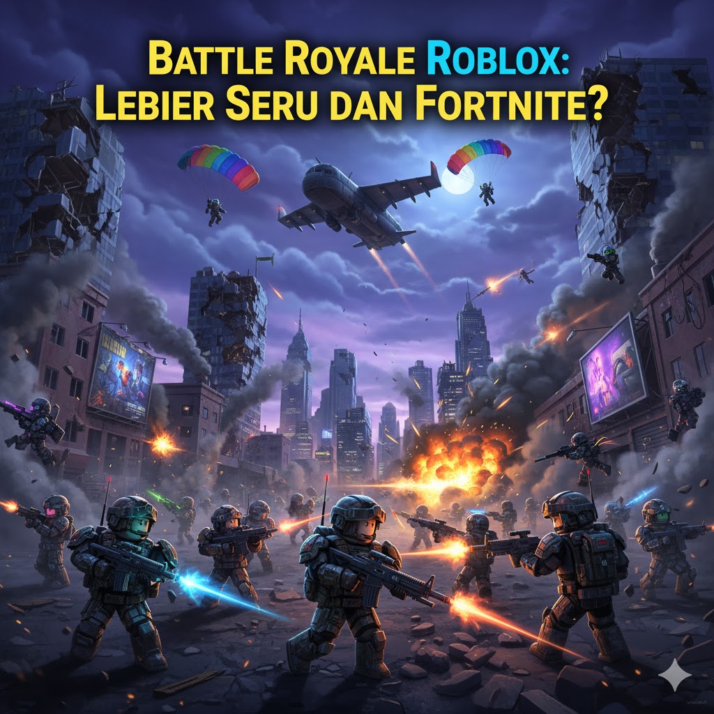 Battle Royale Roblox: Lebih Seru dari Fortnite?