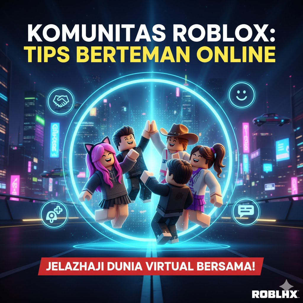 Komunitas Roblox: Tips Berteman Online