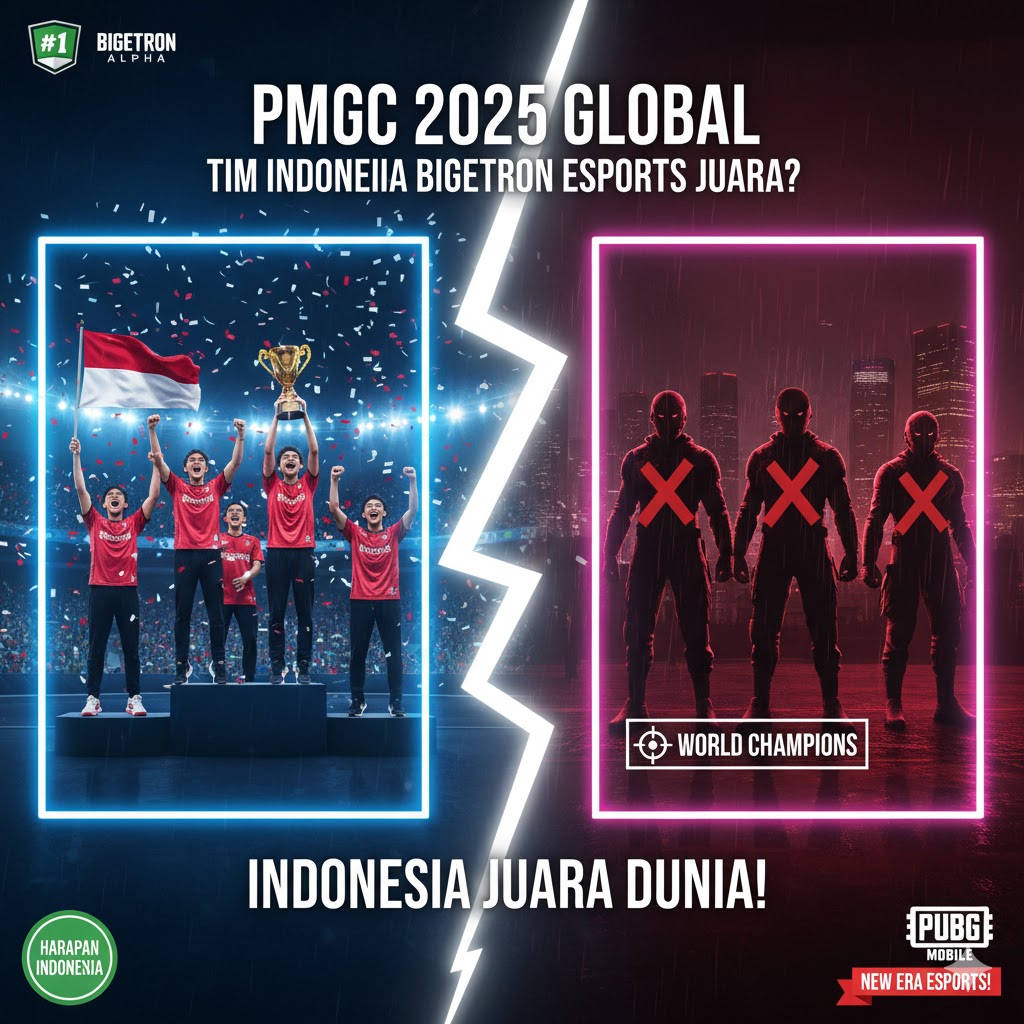 PMGC 2025 Global: Tim Indonesia Bigetron Esports Juara?