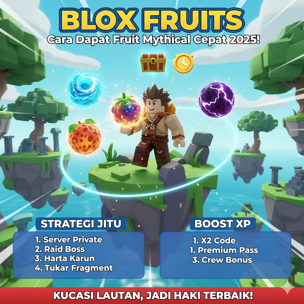 Blox Fruits: Cara Dapat Fruit Mythical Cepat 2025!