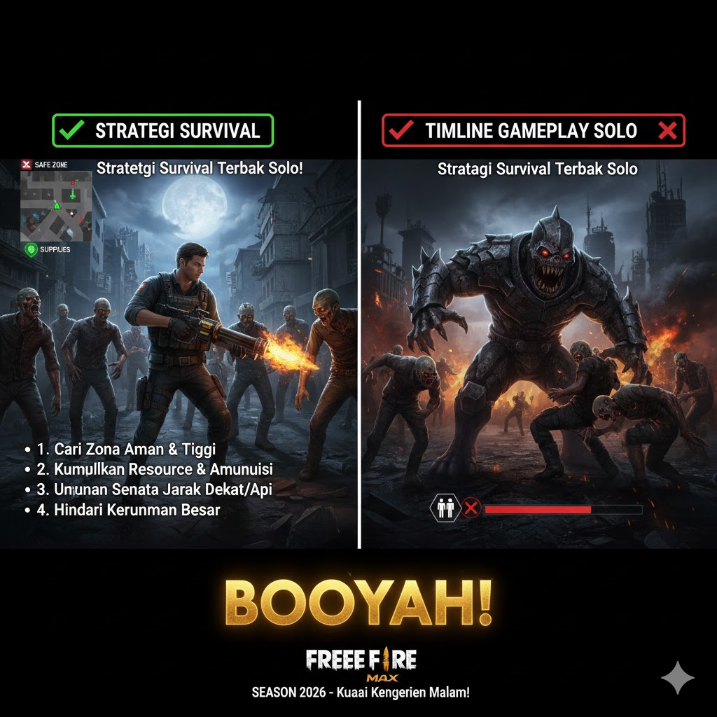 Free Fire Zombie Mode: Strategi Survival Terbaik Solo!