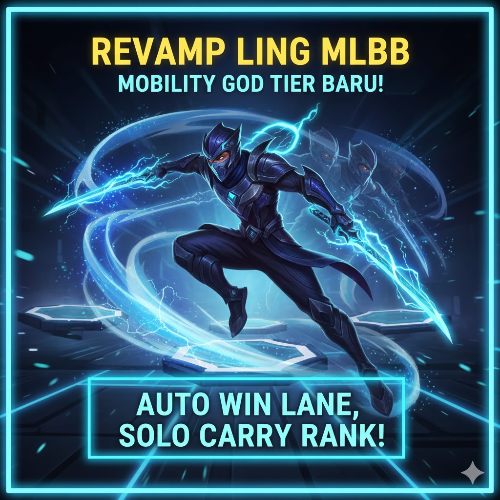 Revamp Ling MLBB: Mobility God Tier Baru!