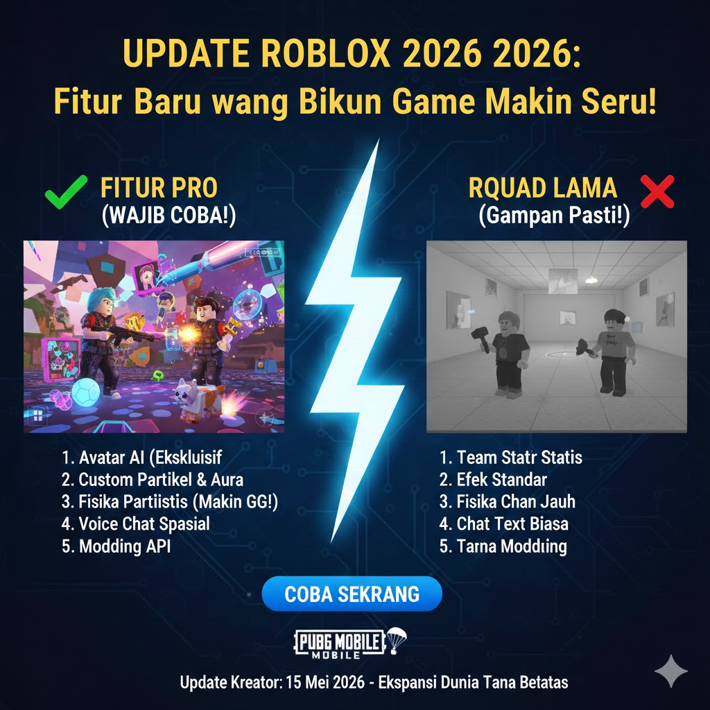 Update Roblox 2026: Fitur Baru yang Bikin Game Makin Seru!