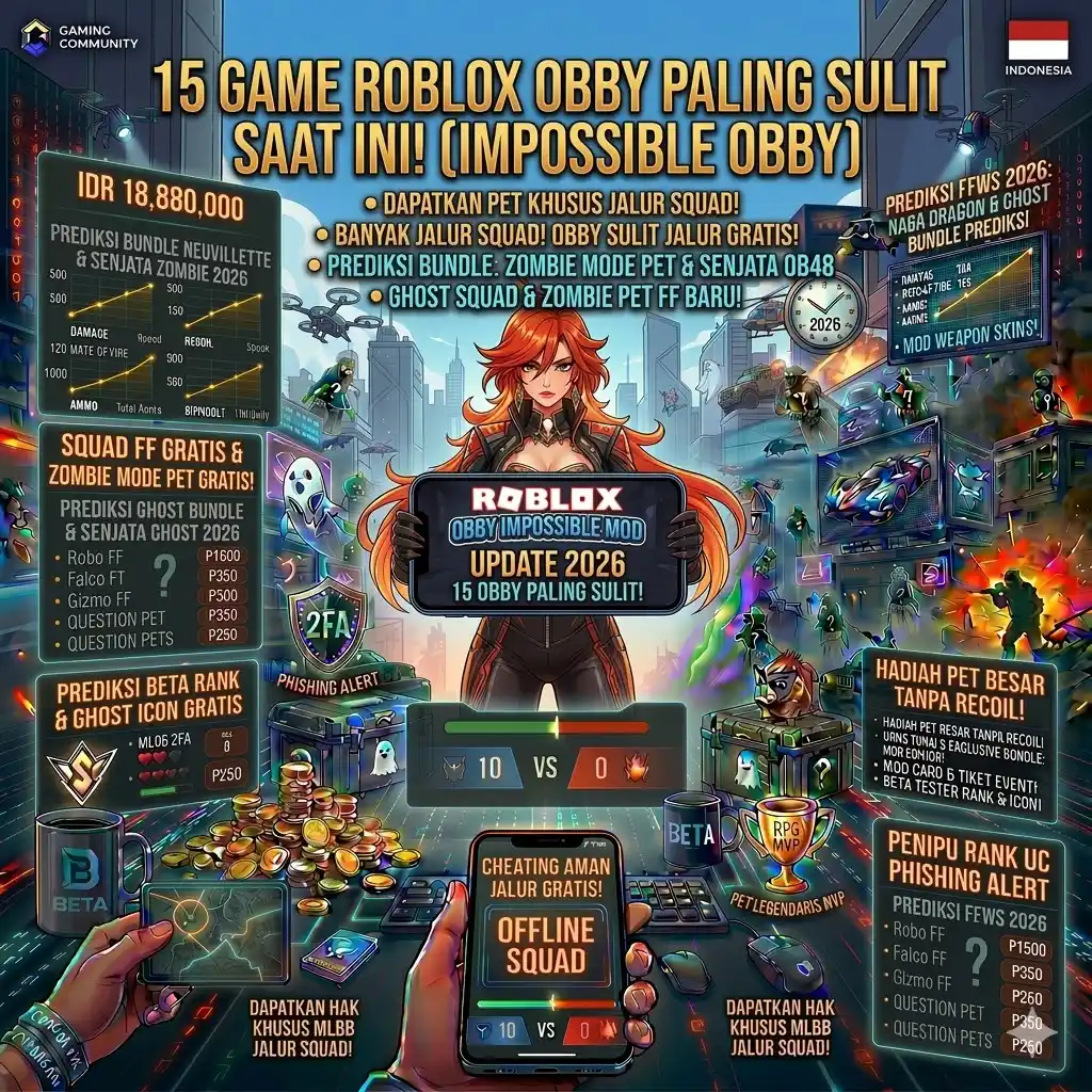 15 Game Roblox Obby Paling Sulit Saat Ini (Impossible Obby) 2026