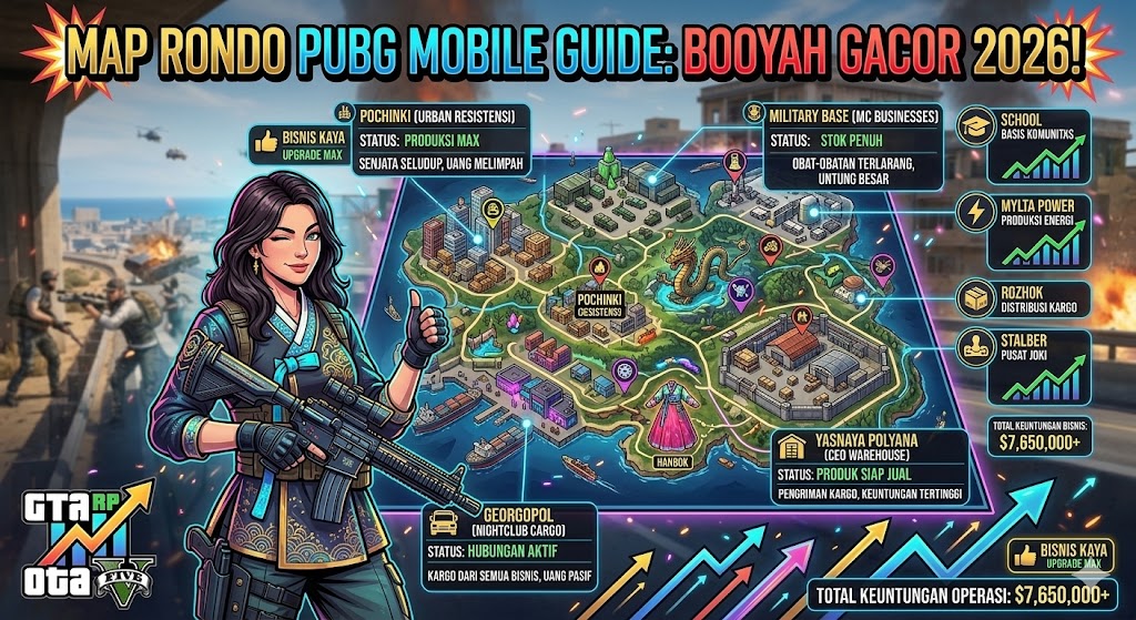 Map Rondo PUBG Mobile Guide: Booyah Gacor 2026!