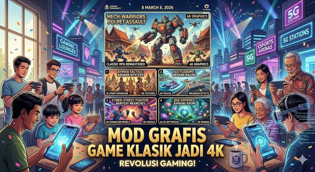 Mod Grafis Game Klasik Jadi 4K: Nostalgia HD 2026!