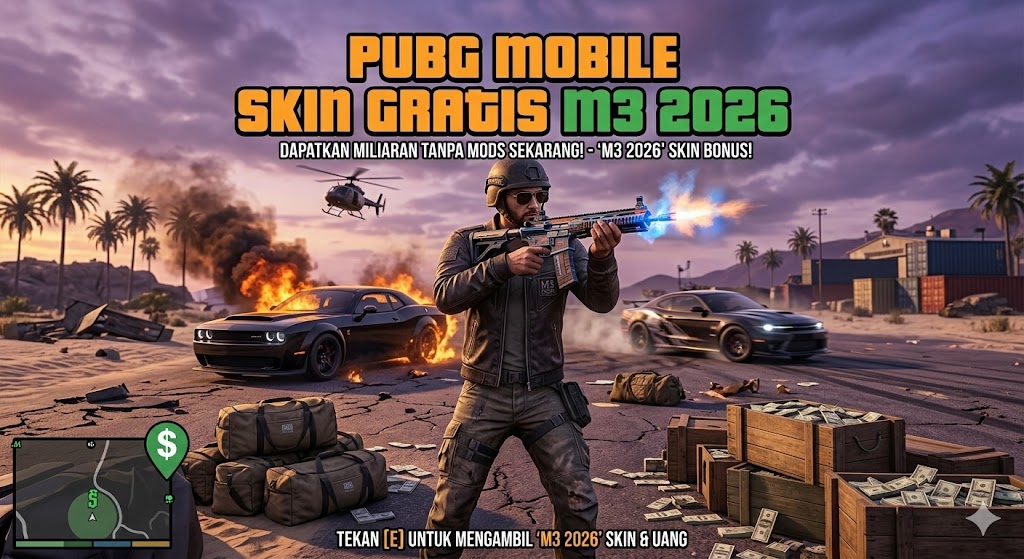 PUBG Mobile Skin Gratis M3 2026: Klaim Sekarang!