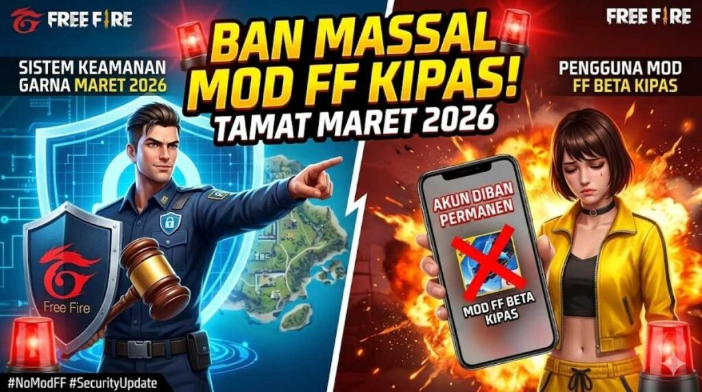 Free Fire Tambah Sistem Anti Cheater Baru, Benarkah Lebih Ketat?
